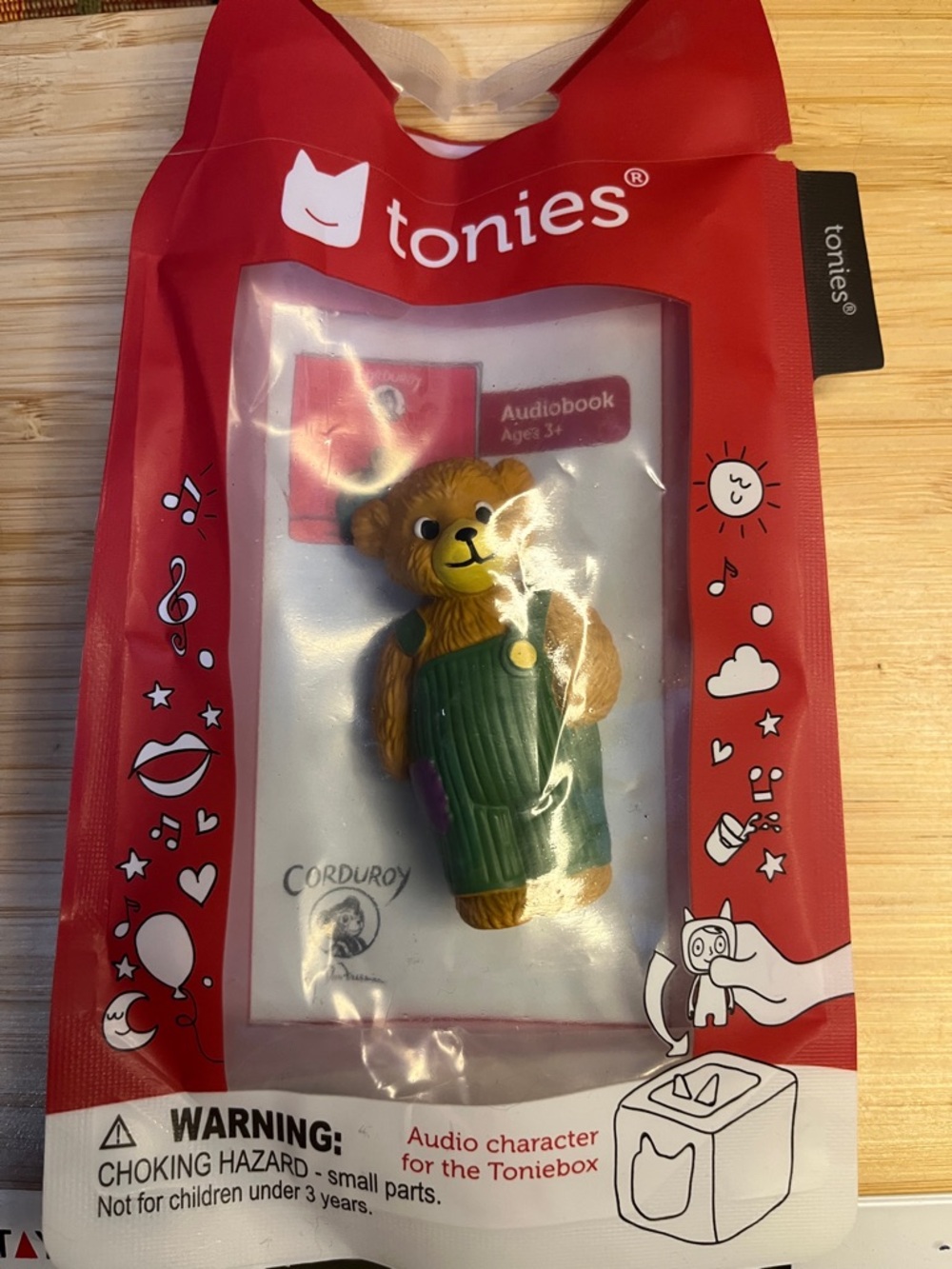 Tonies Corduroy Green Overalls Audio Character - Tonies